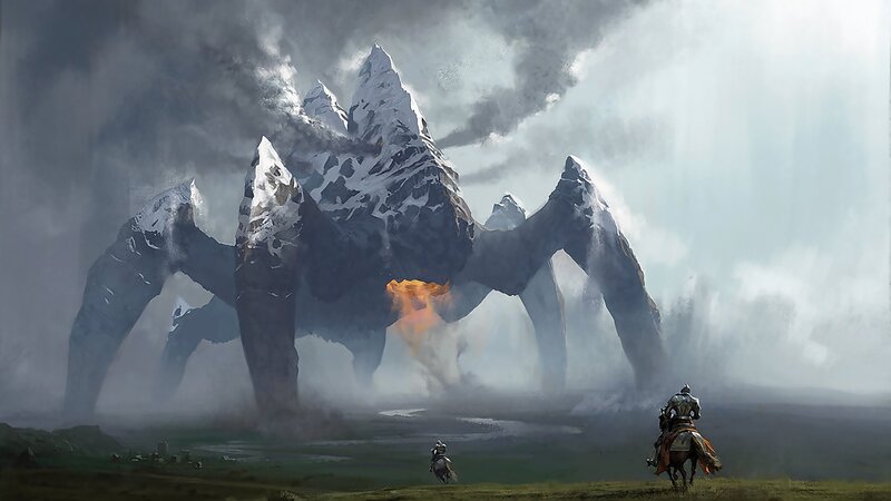 Giant Spider-mountain