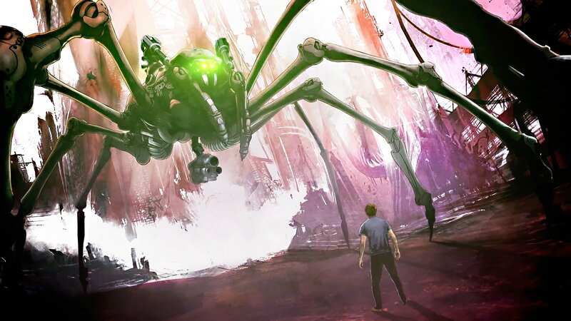 Giant Spider Robot