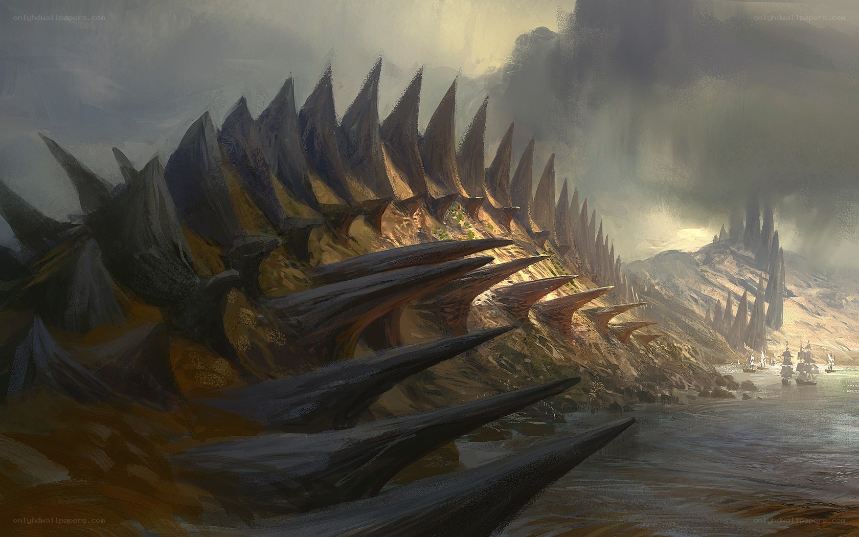 Giant Spiked Landform