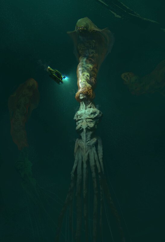 Giant Squid-like Creature