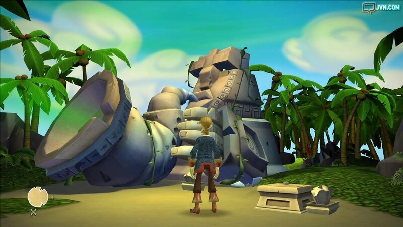 giant statue in tropical setting