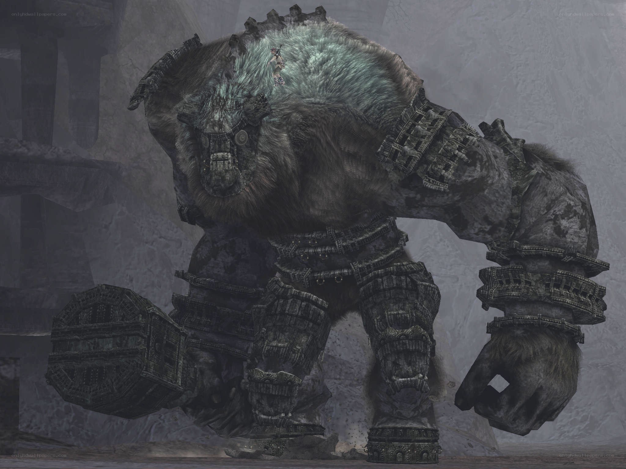 giant stone golem enemy