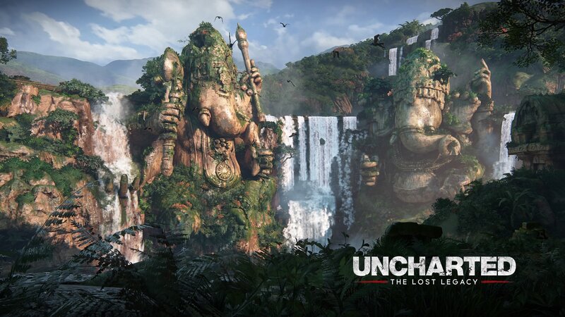 Giant Stone Statues — Green