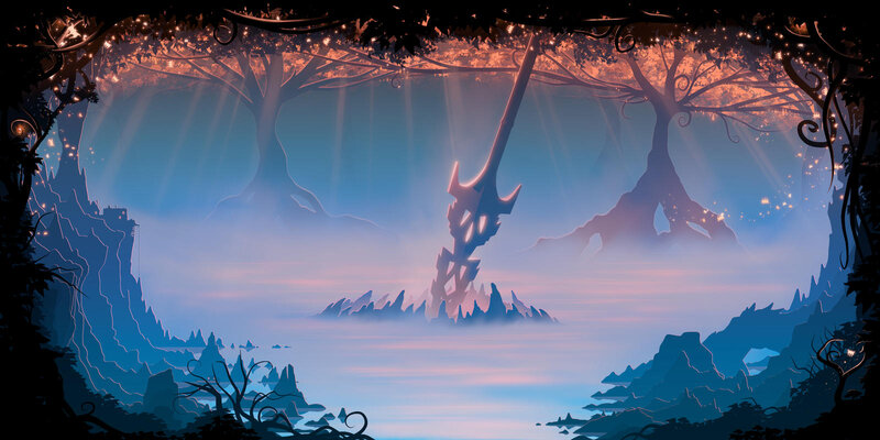 Giant Sword in Mist