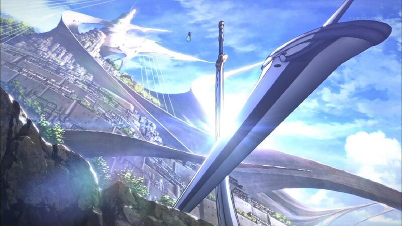 Giant Sword in Sky