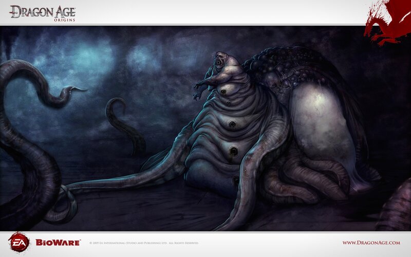 Giant Tentacled Monster — Gray