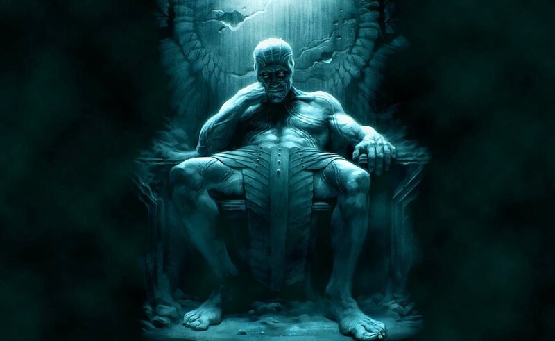 Giant Titan on Throne