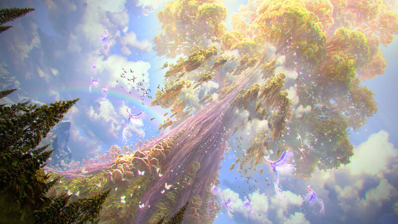 Giant Tree in Sky