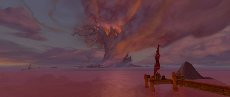 Giant Tree in Storm