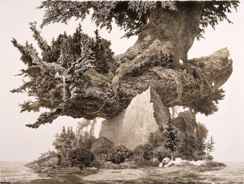 Giant Tree Island — Brown
