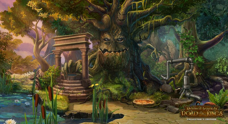 Giant Tree Monster — Green, Mysterious