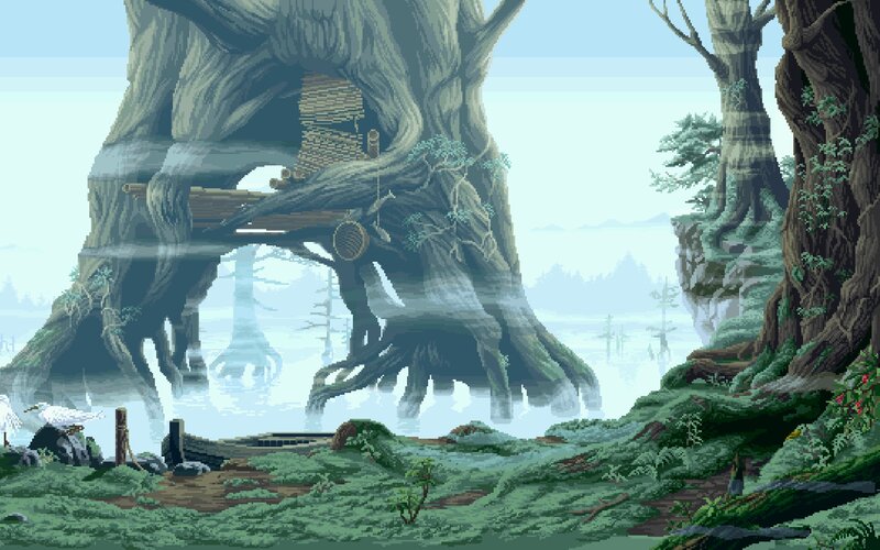 Giant Tree with House