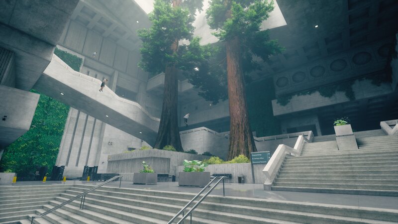 Giant Trees in Building
