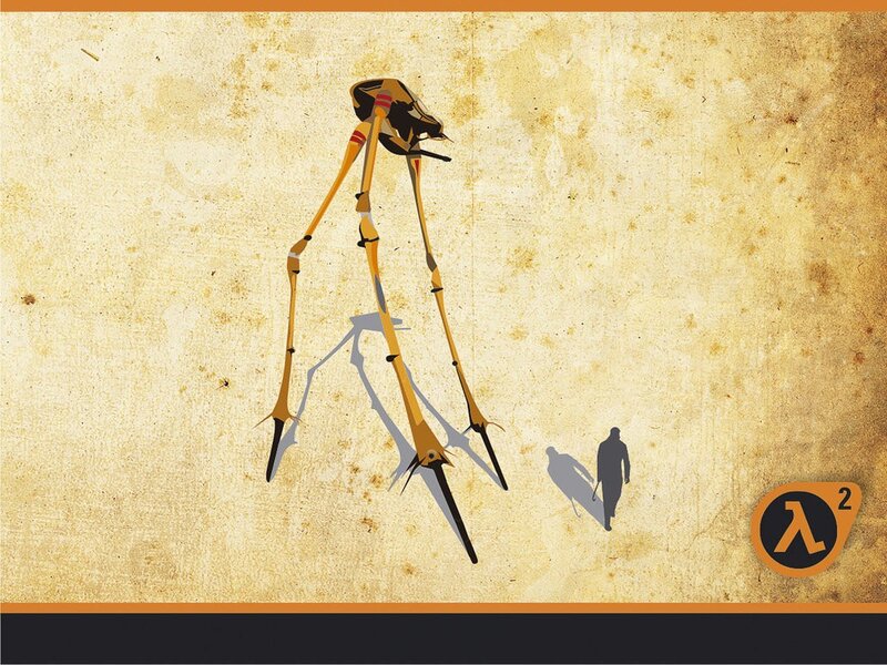 Giant Tripod Robot