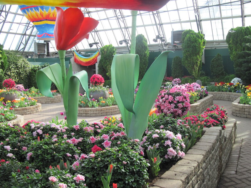 Giant Tulip Sculpture