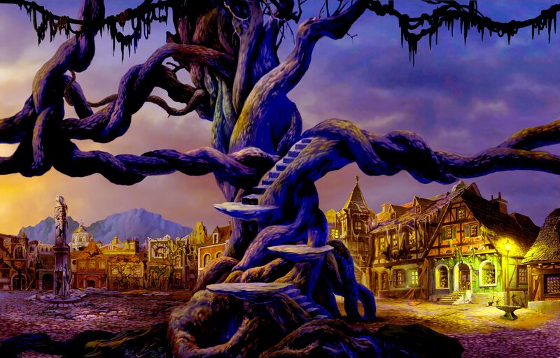 Giant Twisted Tree