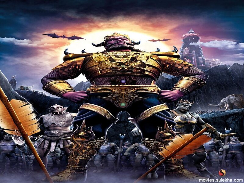 Giant Warrior with Army