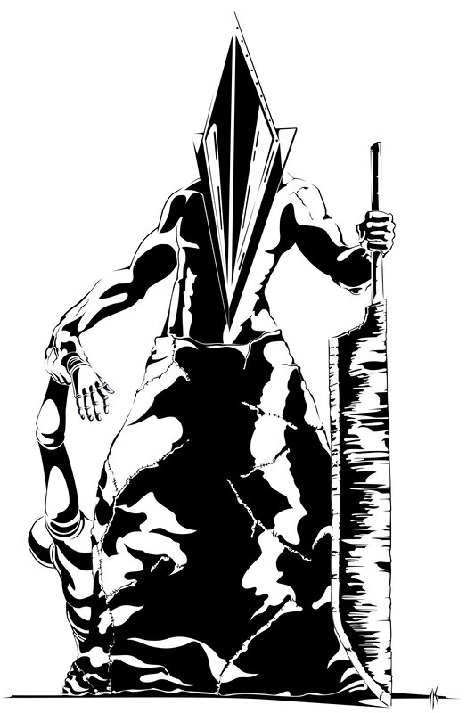 Giant warrior with sword
