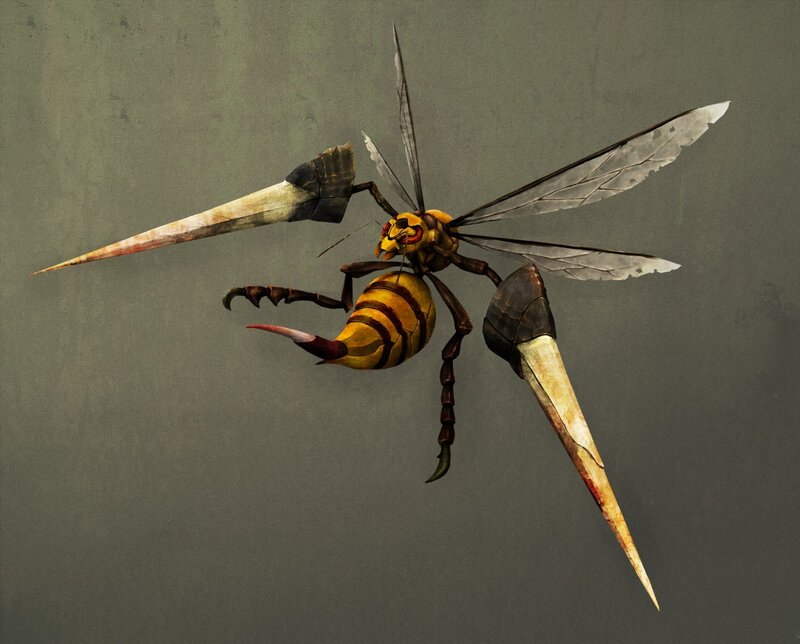 Giant Wasp Creature
