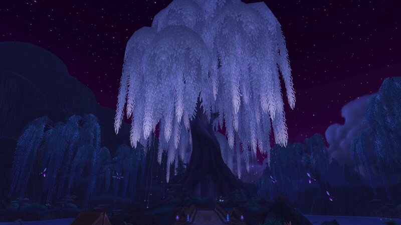 Giant Weeping Willow Tree
