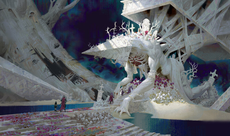 Giant White Monster — Dramatic