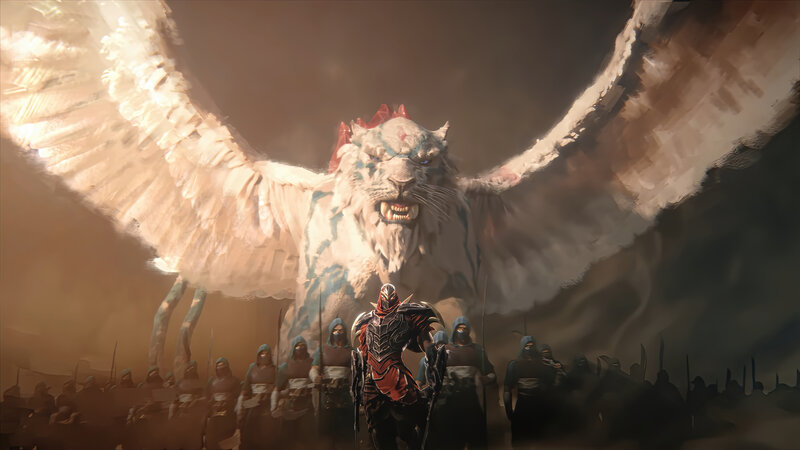 Giant Winged Tiger