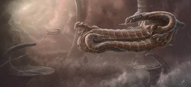 Giant Worm-like Creature