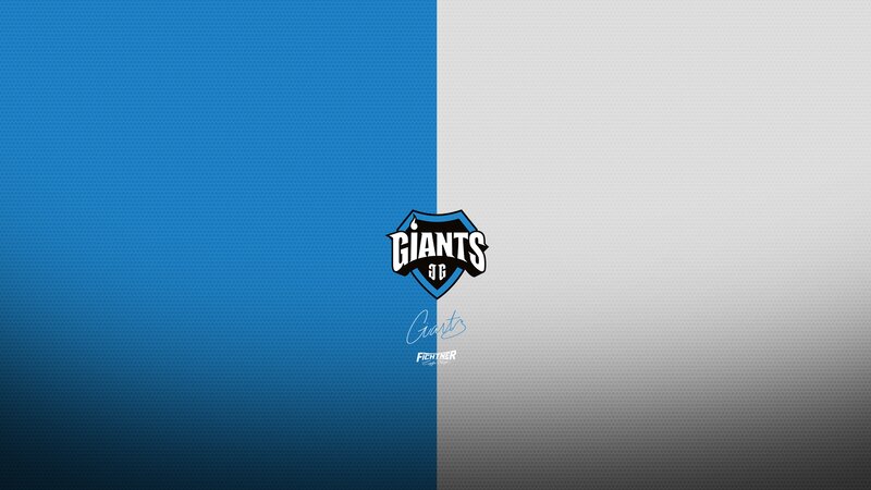 Giants Logo on Split Background