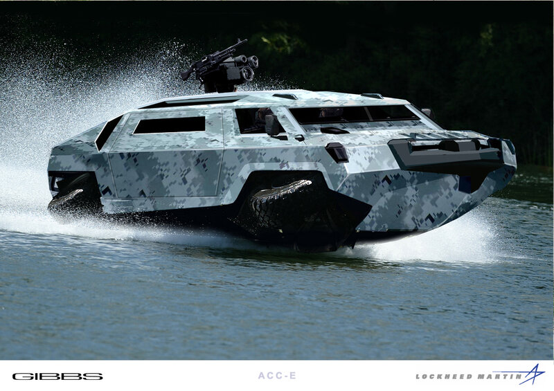 Gibbs ACC-E amphibious vehicle