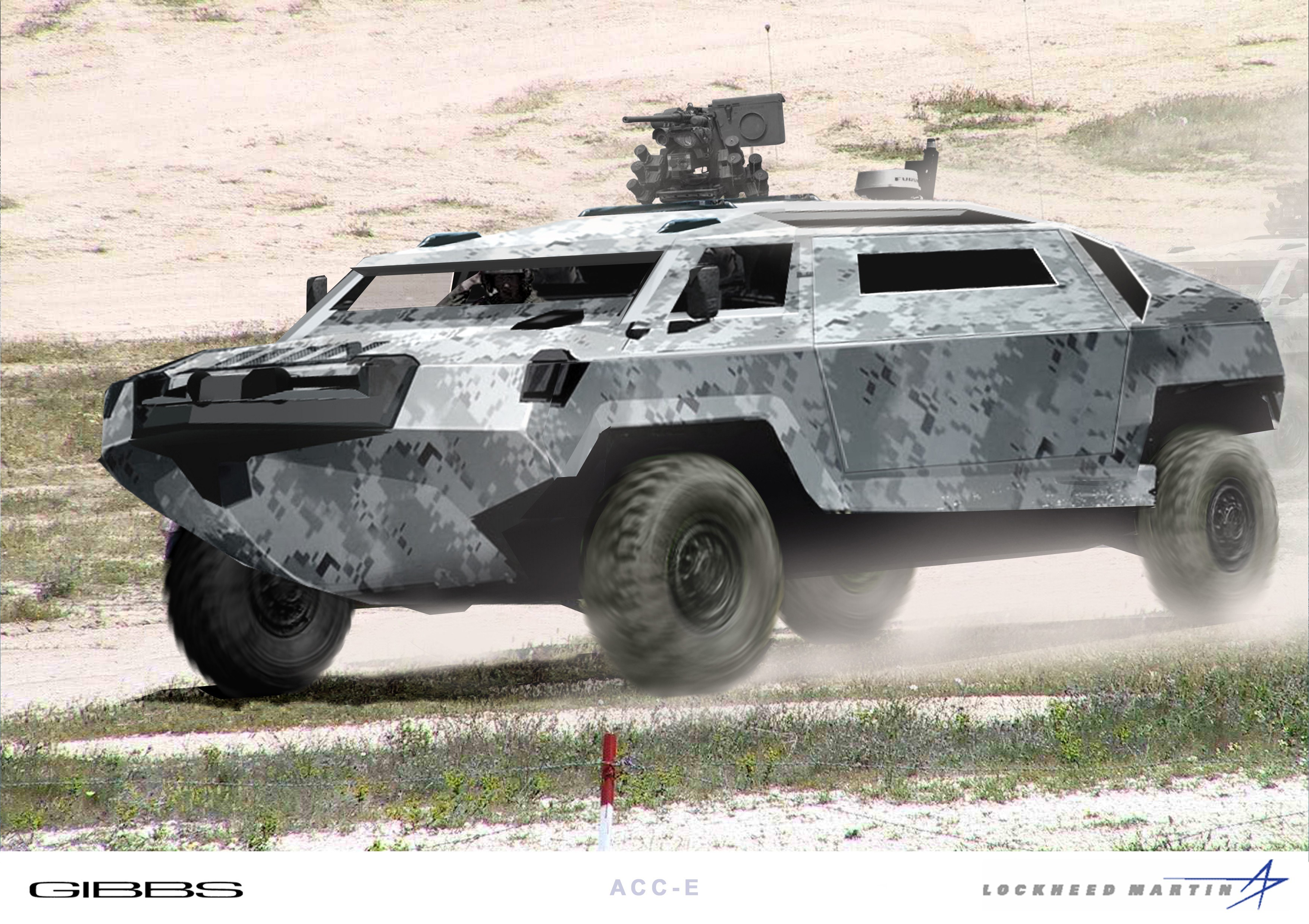 Gibbs ACC-E armored vehicle