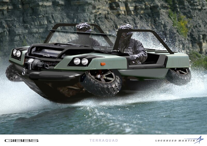 Gibbs Terraquad amphibious vehicle