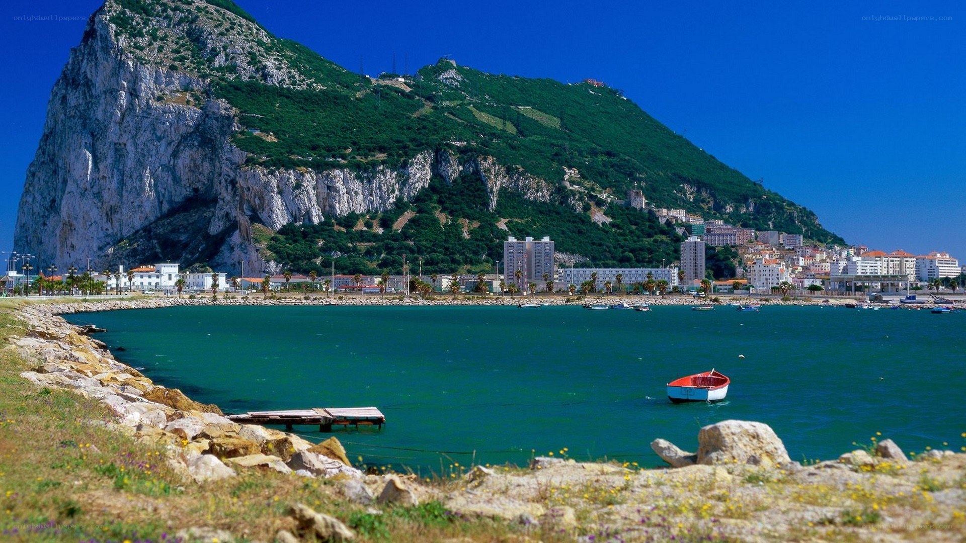 Gibraltar Rock and Harbor