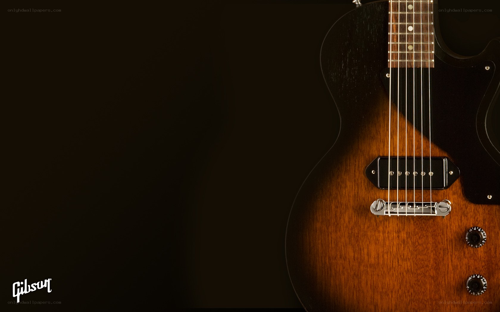 Gibson electric guitar close-up