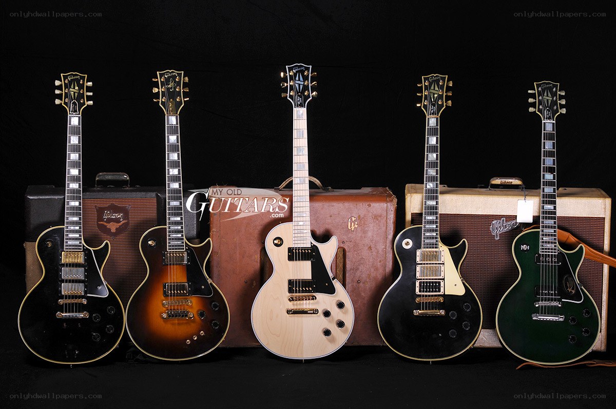 Gibson electric guitars collection