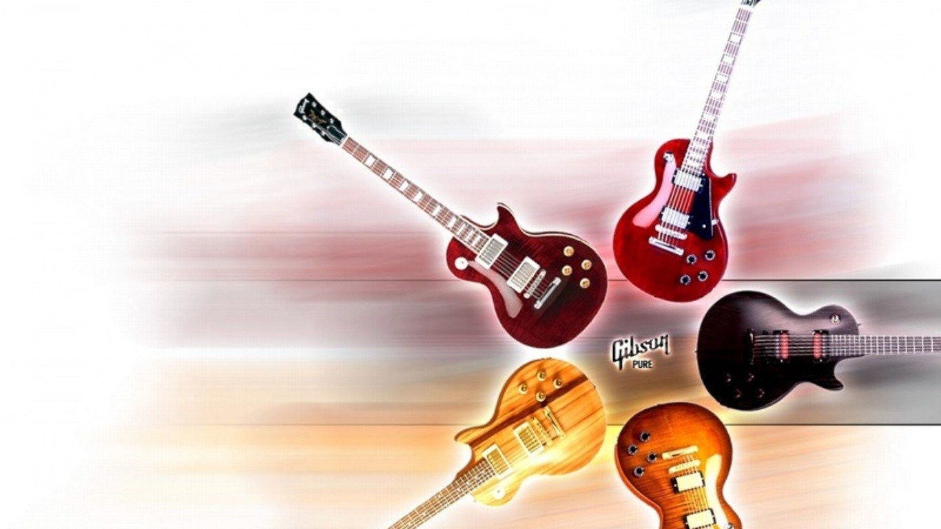 Gibson electric guitars collection