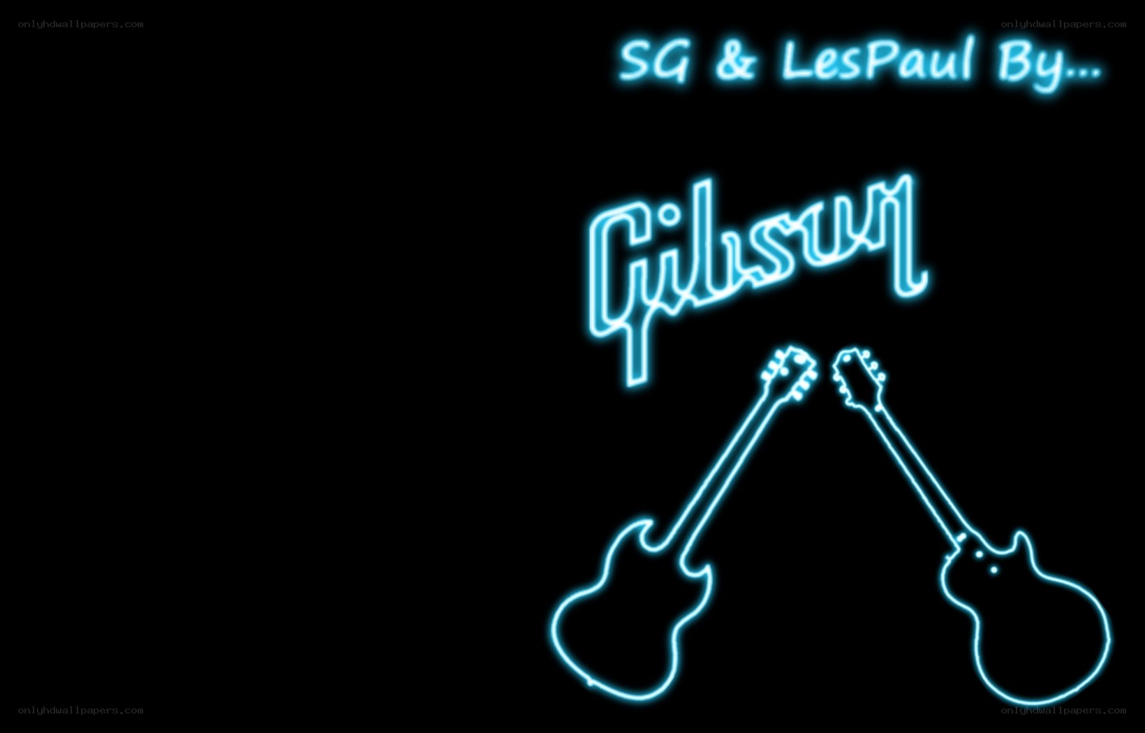 Gibson guitar neon sign
