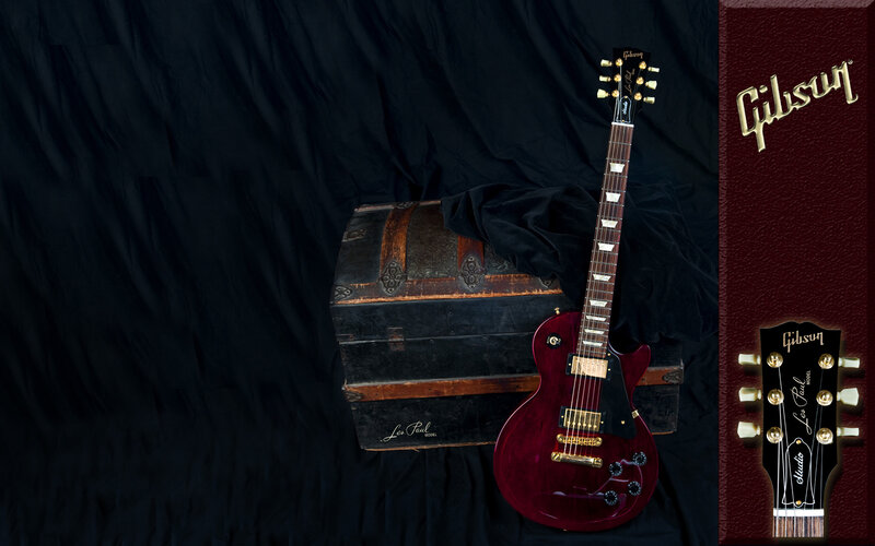 Gibson Les Paul guitar with case