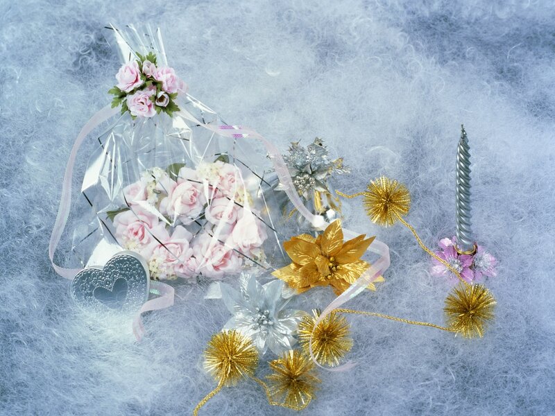 Gift Bag with Flowers