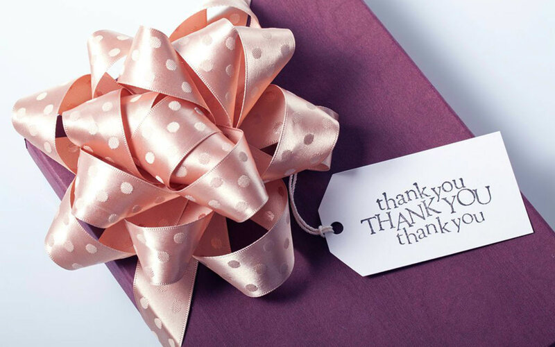 Gift Box with Bow — Purple