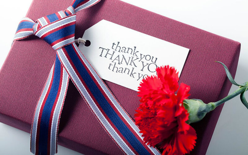 Gift Box with Carnation