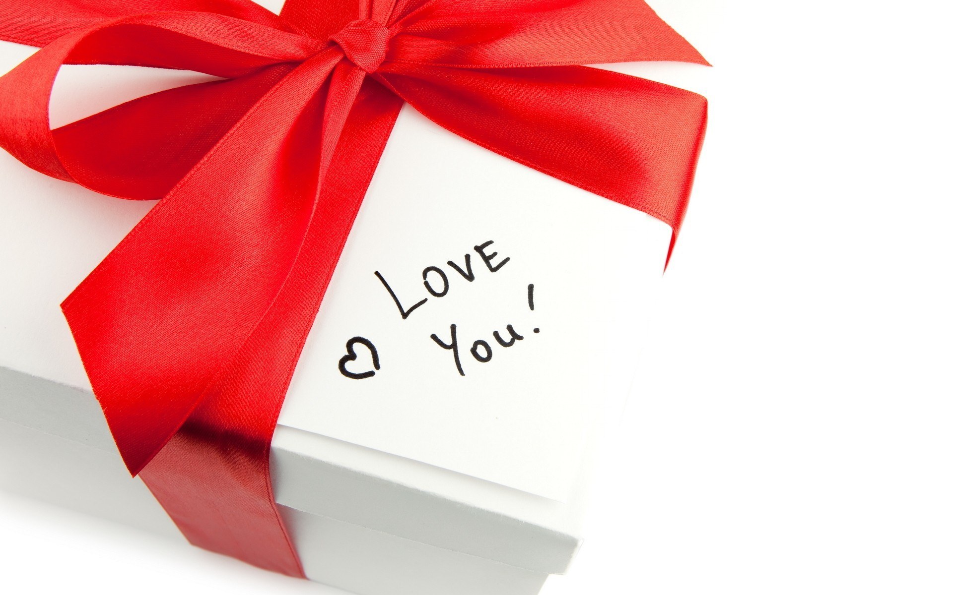 gift box with red ribbon