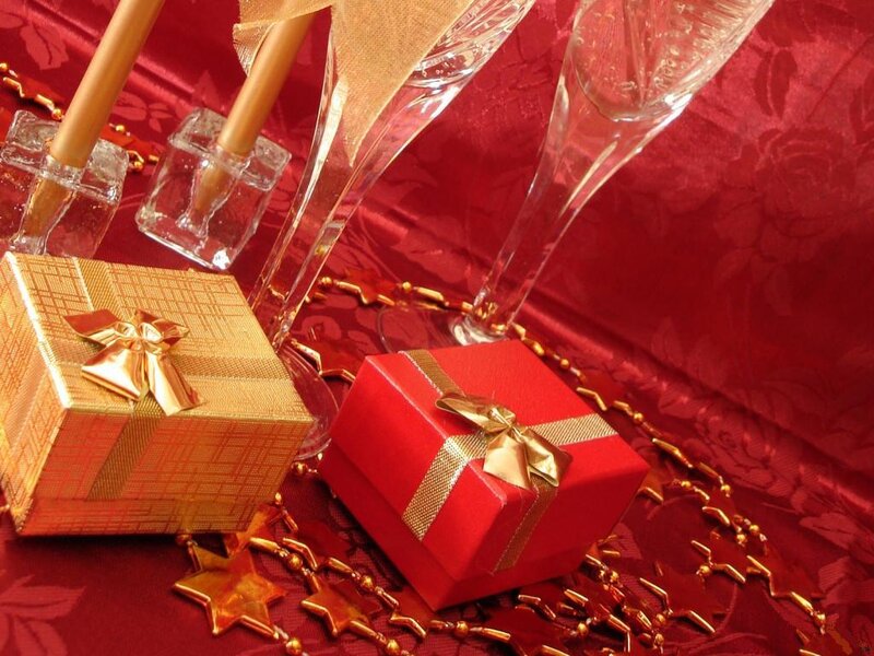 Gift Boxes and Candles