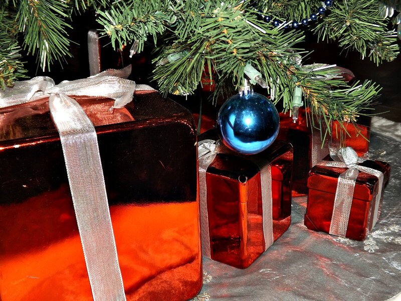 Gift Boxes under Tree
