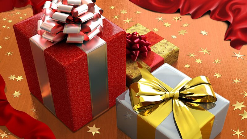 Gift Boxes with Bows