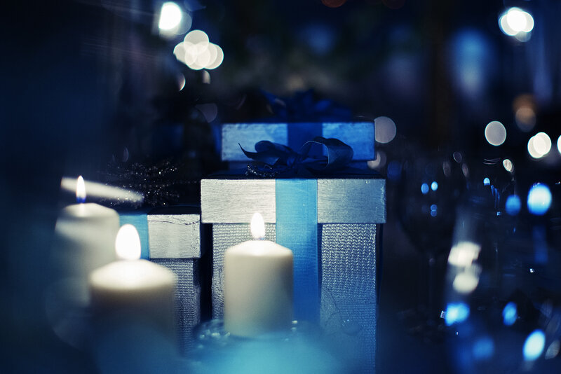 Gift Boxes with Candles