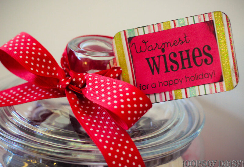 Gift Jar with Ribbon