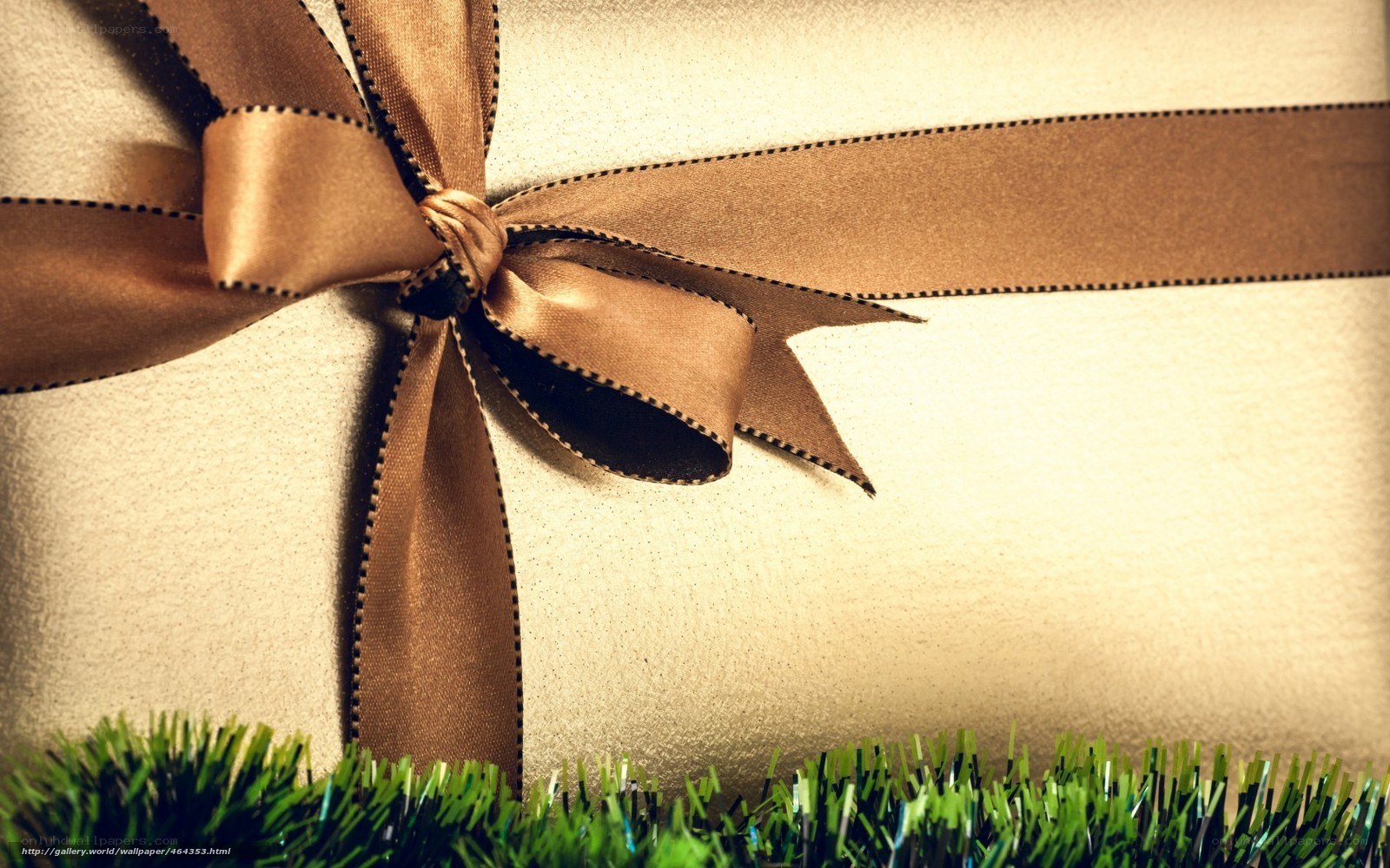gift with ribbon bow