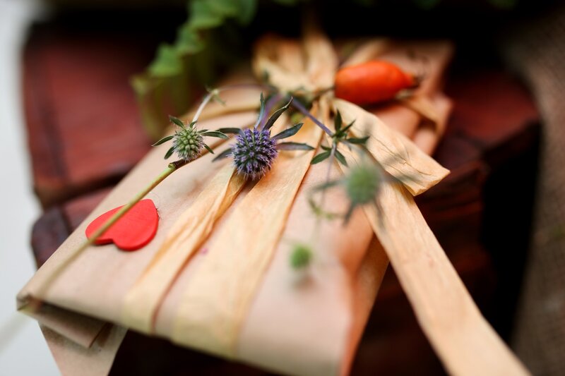 Gift Wrapped with Flowers