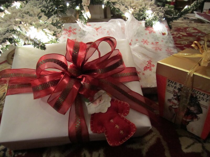 Gifts under Christmas Tree — Red