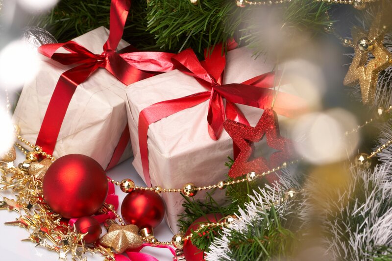 Gifts under Christmas Tree